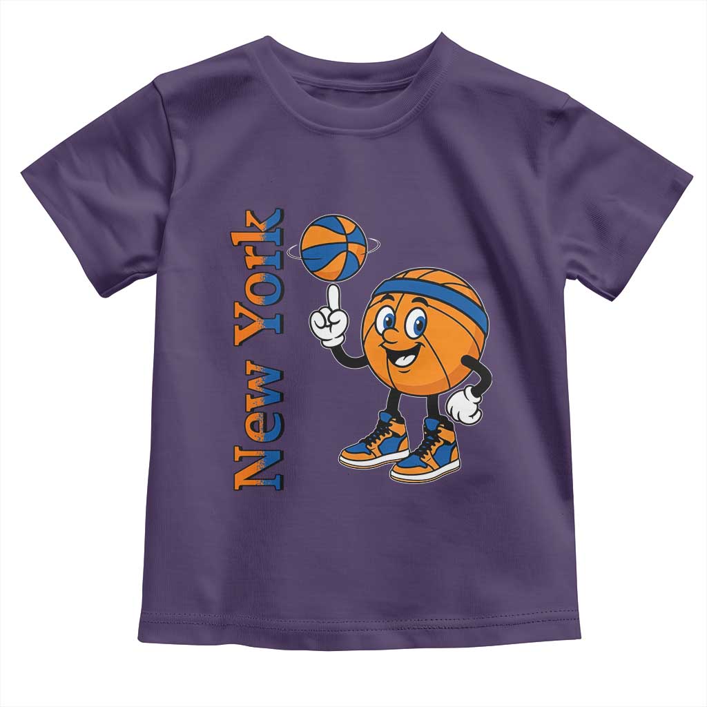 Funny New York Pride Toddler T Shirt Basketball Lover Fan Gift