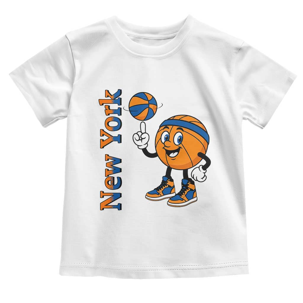 Funny New York Pride Toddler T Shirt Basketball Lover Fan Gift