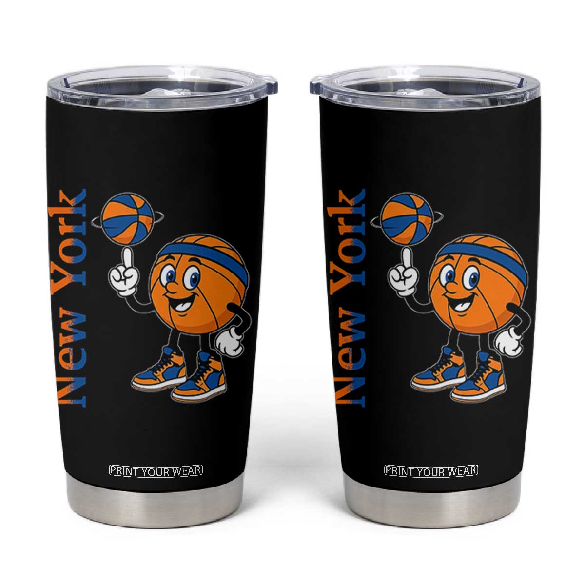Funny New York Pride Tumbler Cup Basketball Lover Fan Gift