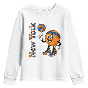 Funny New York Pride Youth Sweatshirt Basketball Lover Fan Gift