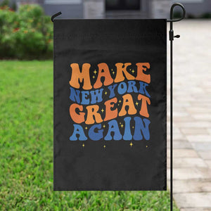 Make New York Great Again Garden Flag Retro Wave Graphic TS12 Print Your Wear