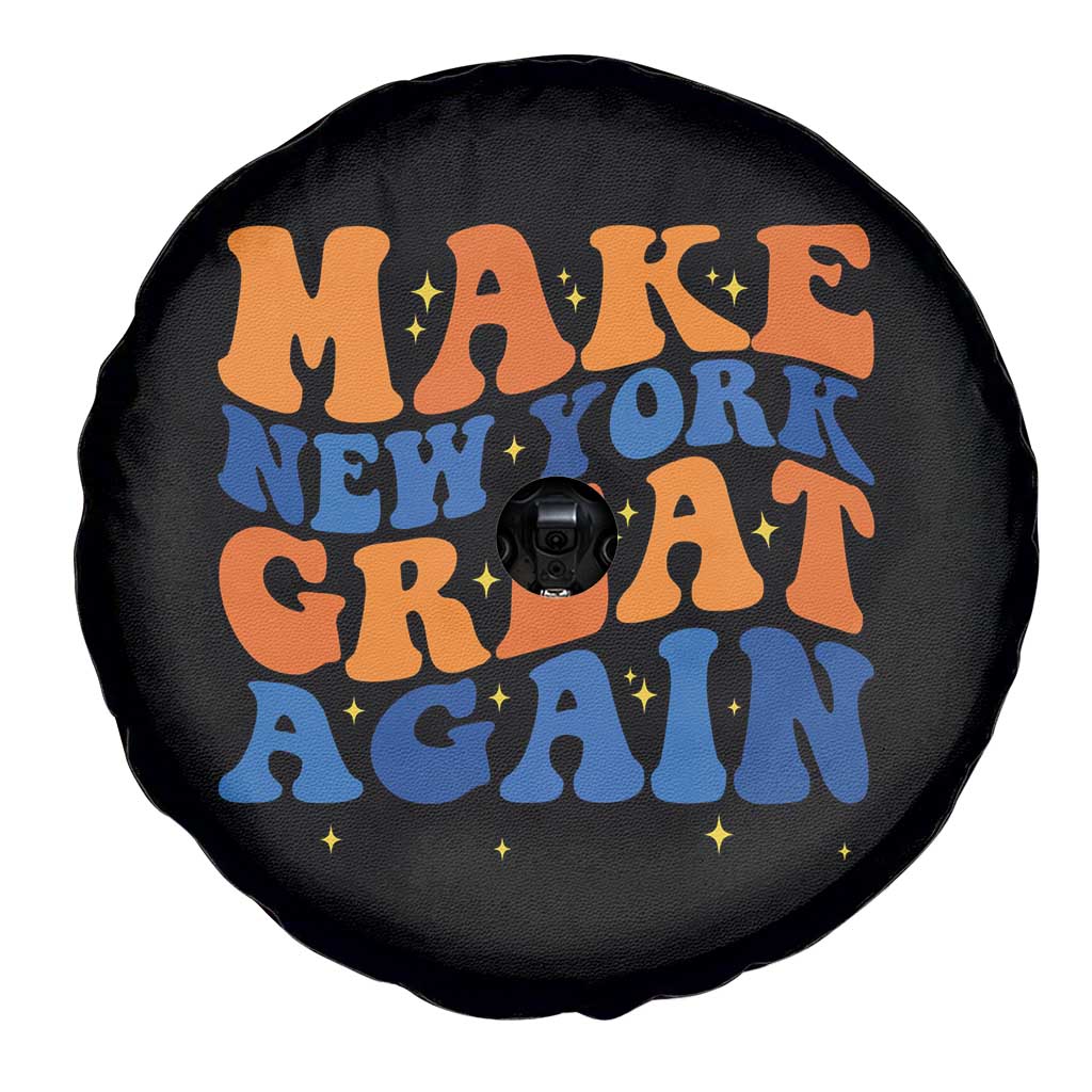 Make New York Great Again Spare Tire Cover Retro Wave Graphic TS12 Print Your Wear