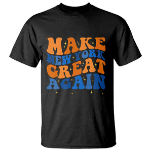 Make New York Great Again T Shirt Retro Wave Graphic