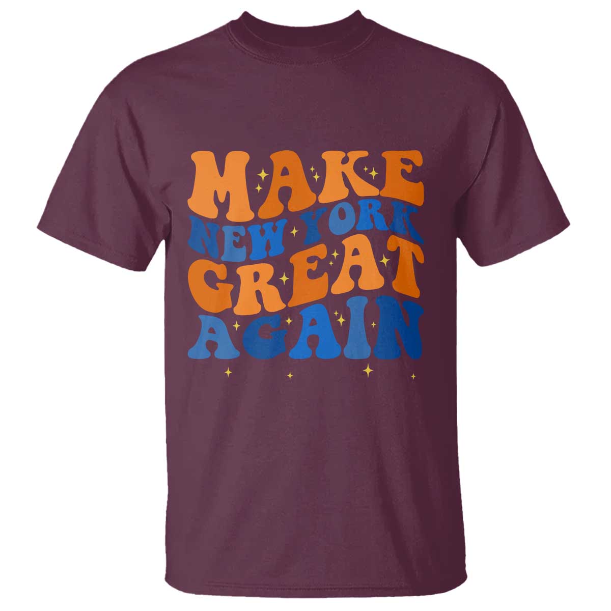 Make New York Great Again T Shirt Retro Wave Graphic