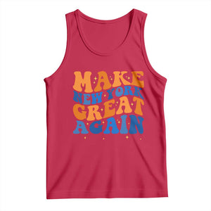 Make New York Great Again Tank Top Retro Wave Graphic