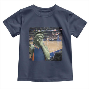Funny Statue Of Liberty Basketball Selfie Graphic Toddler T Shirt