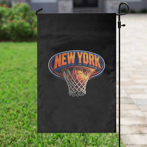 New York Game Day Gift Hoops Lover Garden Flag