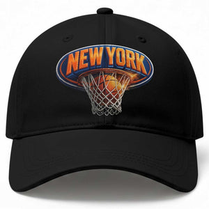 New York Game Day Gift Hoops Lover Baseball Cap