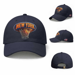 New York Game Day Gift Hoops Lover Baseball Cap