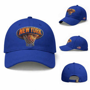 New York Game Day Gift Hoops Lover Baseball Cap