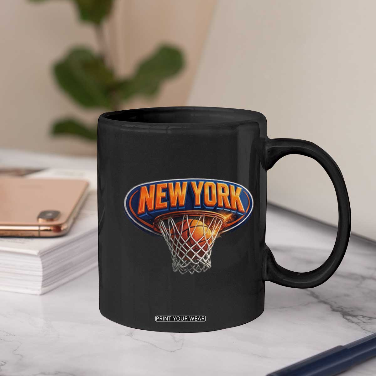 New York Game Day Gift Hoops Lover Coffee Mug