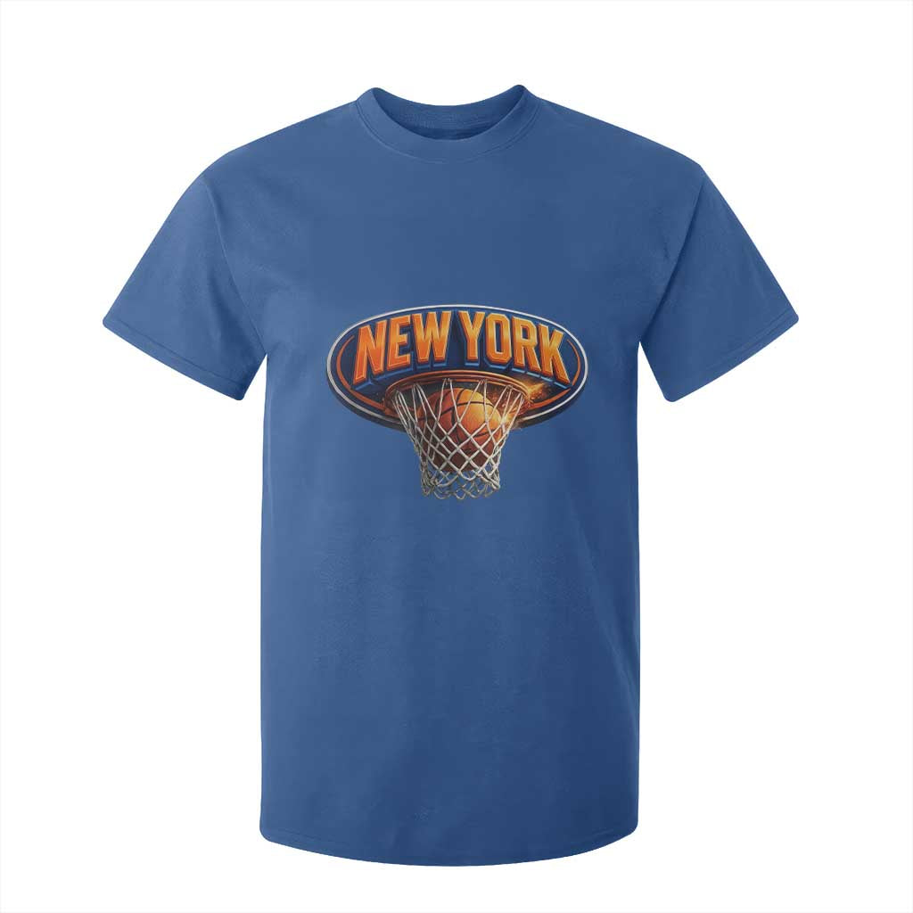 New York Game Day Gift Hoops Lover T Shirt For Kid