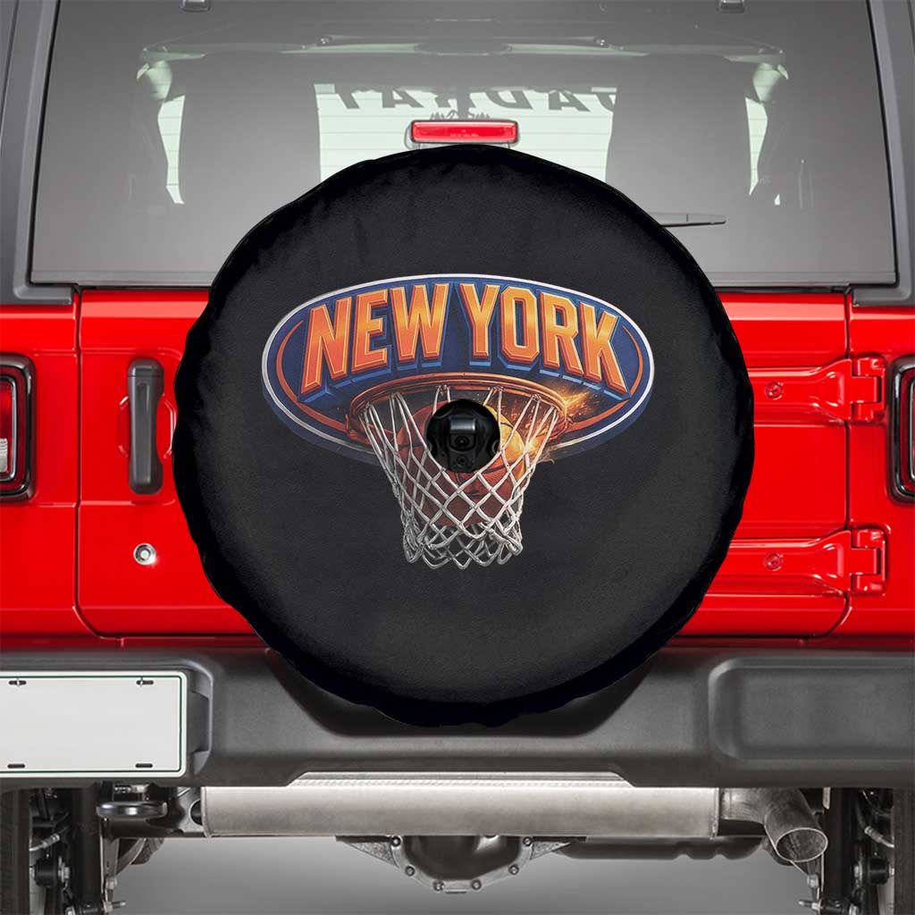 New York Game Day Gift Hoops Lover Spare Tire Cover