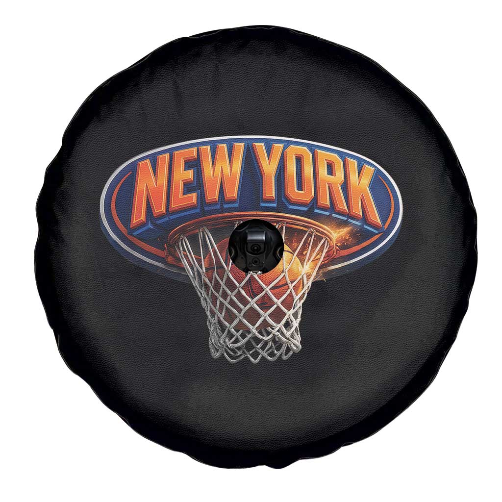 New York Game Day Gift Hoops Lover Spare Tire Cover