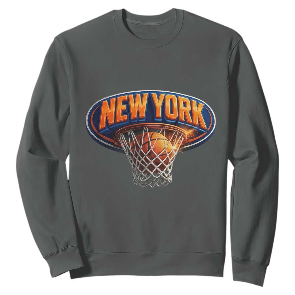 New York Game Day Gift Hoops Lover Sweatshirt