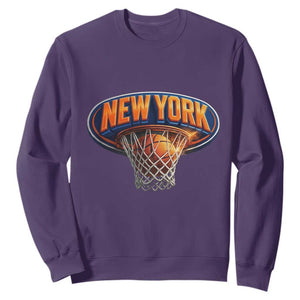 New York Game Day Gift Hoops Lover Sweatshirt