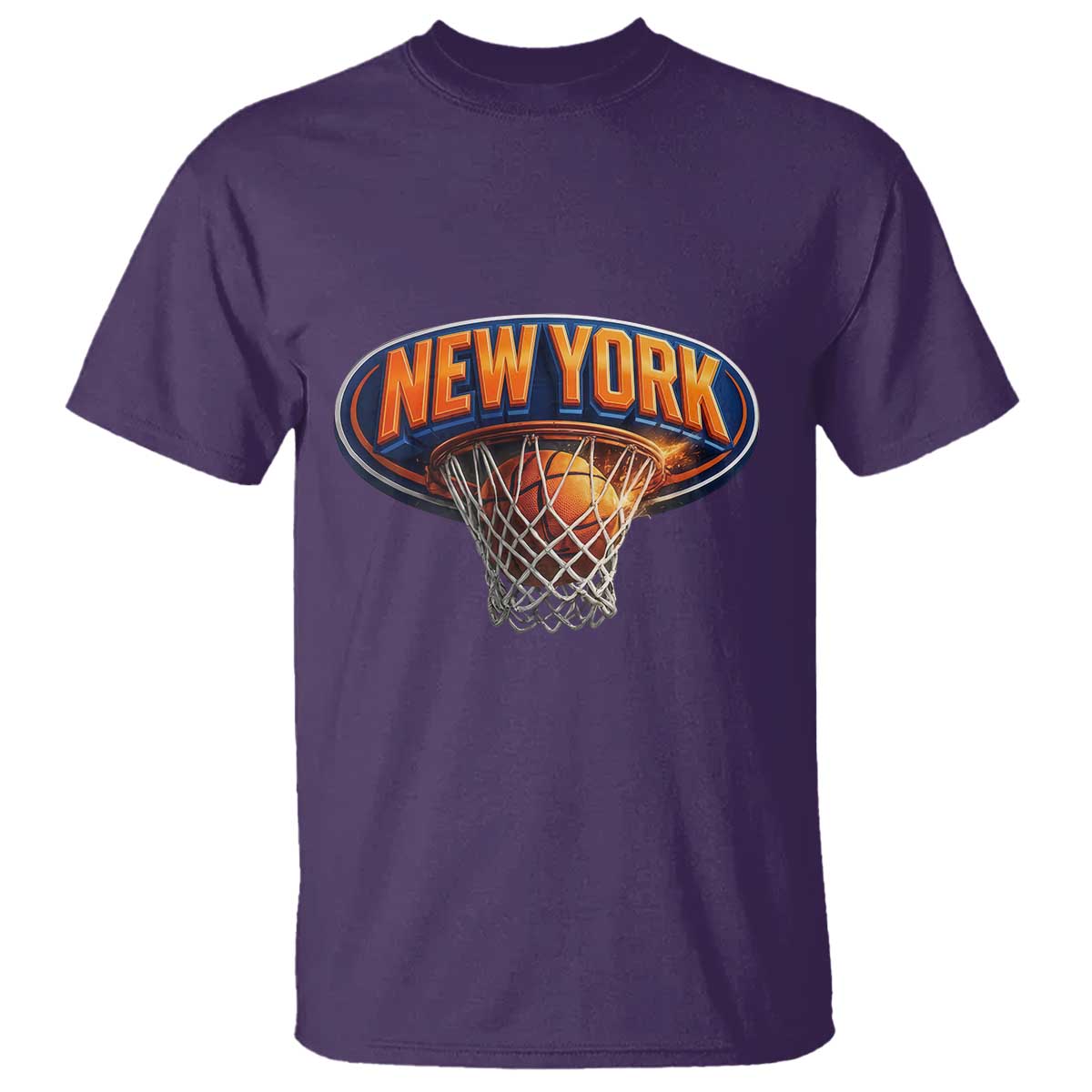 New York Game Day Gift Hoops Lover T Shirt TS12 Print Your Wear