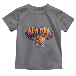New York Game Day Gift Hoops Lover Toddler T Shirt