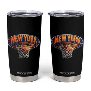 New York Game Day Gift Hoops Lover Tumbler Cup TS12 Black Print Your Wear