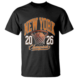 Vintage New York Champions 2026 T Shirt Hoops Fan Gift