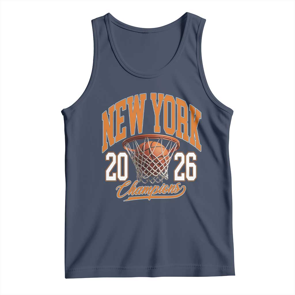 Vintage New York Champions 2026 Tank Top Hoops Fan Gift