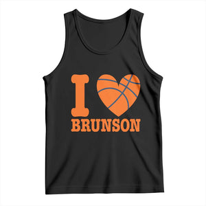 Funny I Love Brunson Name Tank Top Hoops Fan Gift