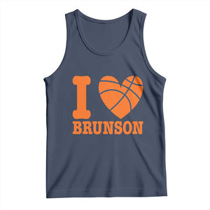 Funny I Love Brunson Name Tank Top Hoops Fan Gift