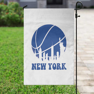 New York Skyline Garden Flag Proud Game Day Sports Fan Gift