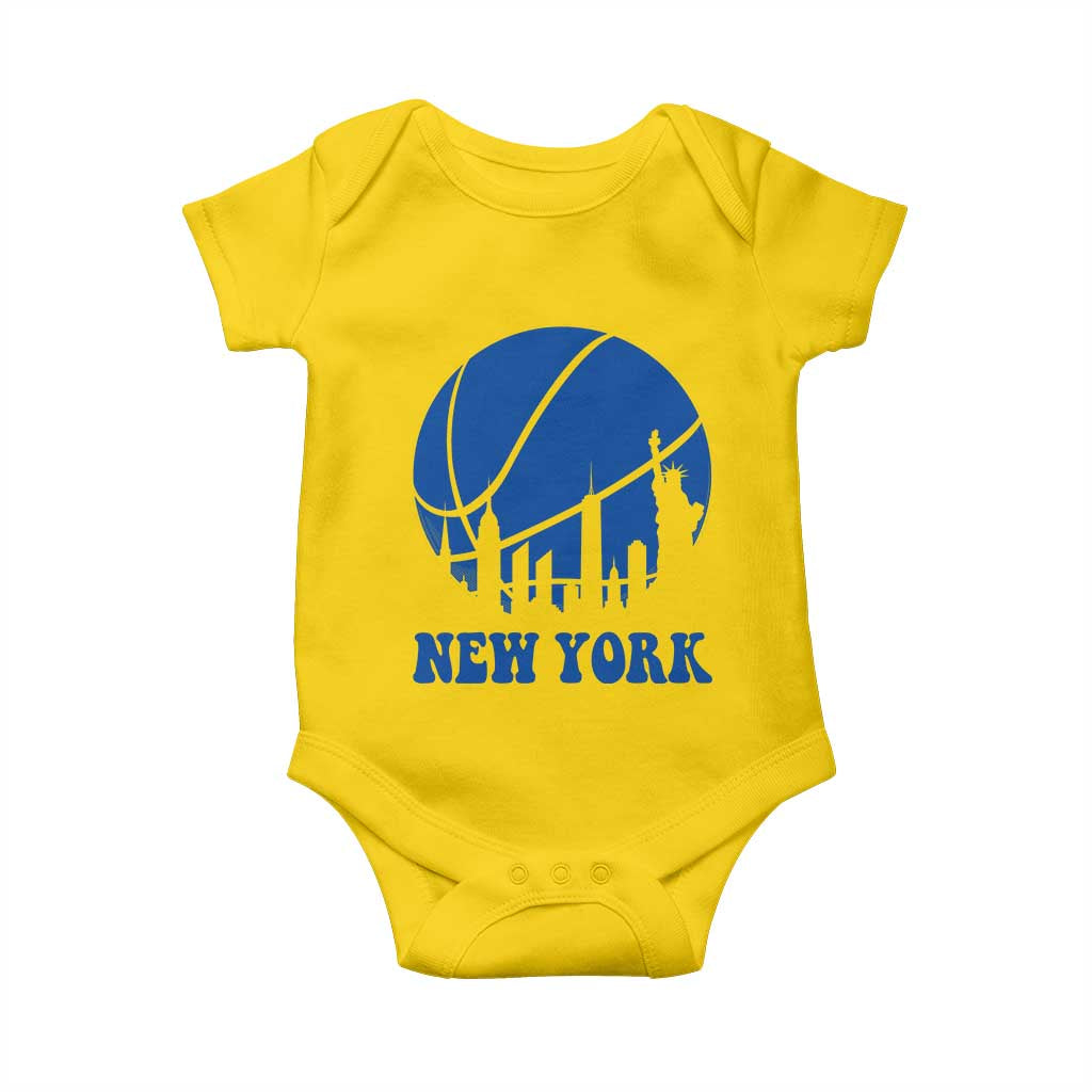 New York Skyline Baby Onesie Proud Game Day Sports Fan Gift