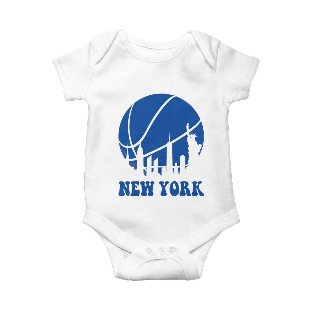 New York Skyline Baby Onesie Proud Game Day Sports Fan Gift