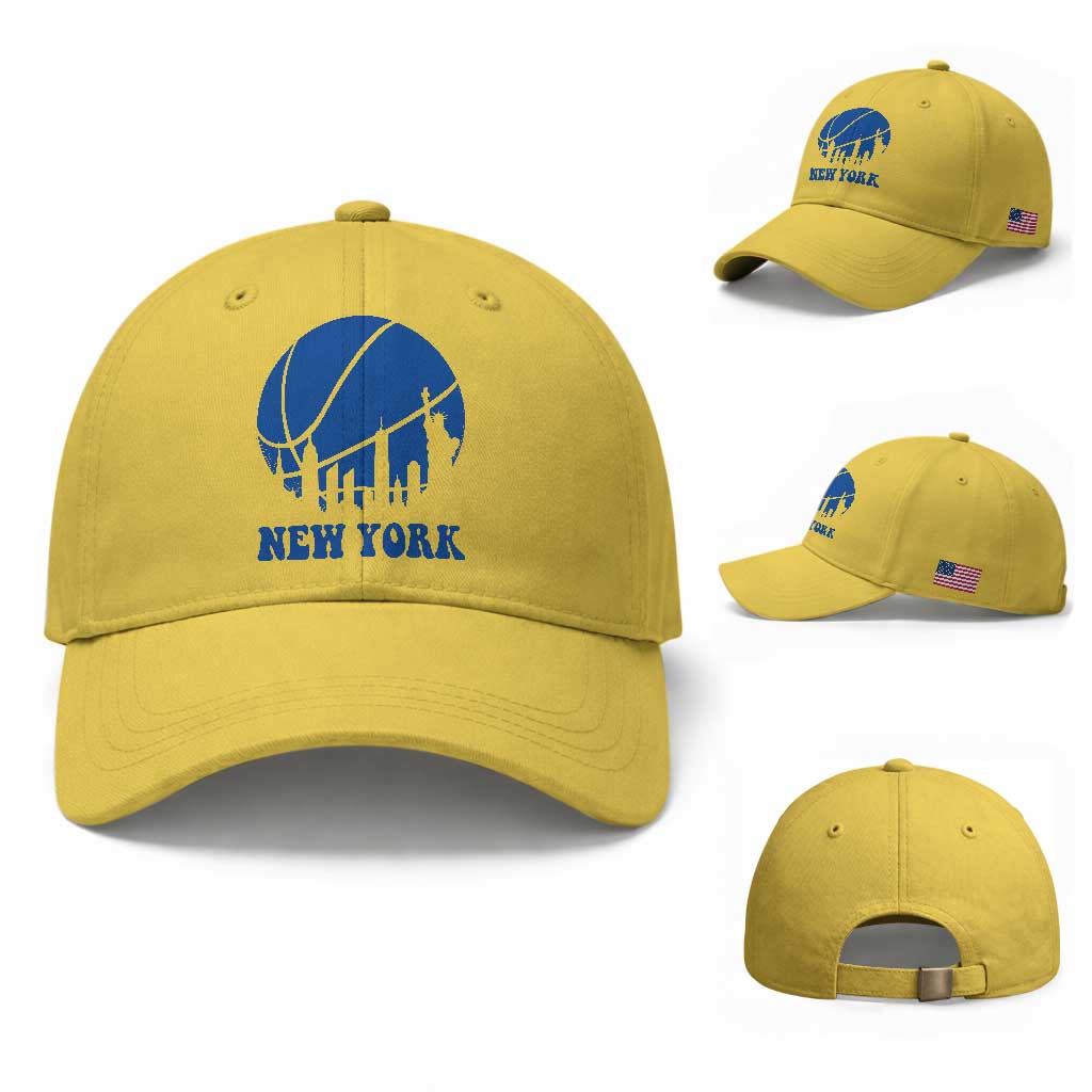 New York Skyline Baseball Cap Proud Game Day Sports Fan Gift