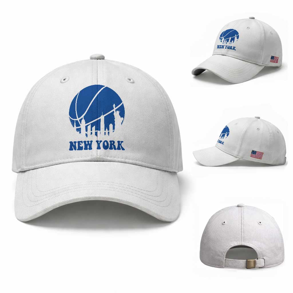 New York Skyline Baseball Cap Proud Game Day Sports Fan Gift