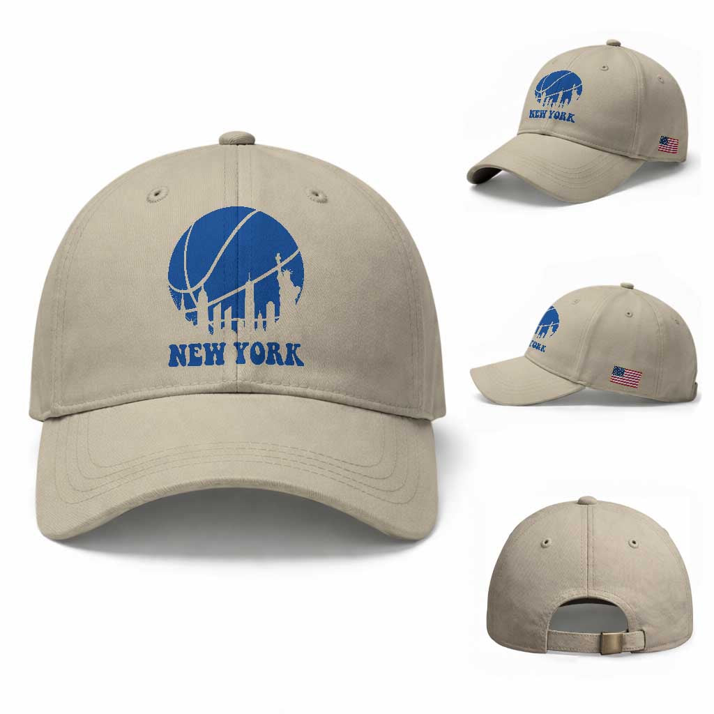 New York Skyline Baseball Cap Proud Game Day Sports Fan Gift