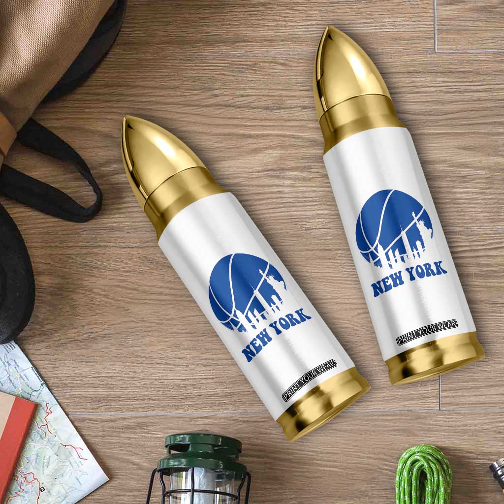 New York Skyline Bullet Tumbler Proud Game Day Sports Fan Gift