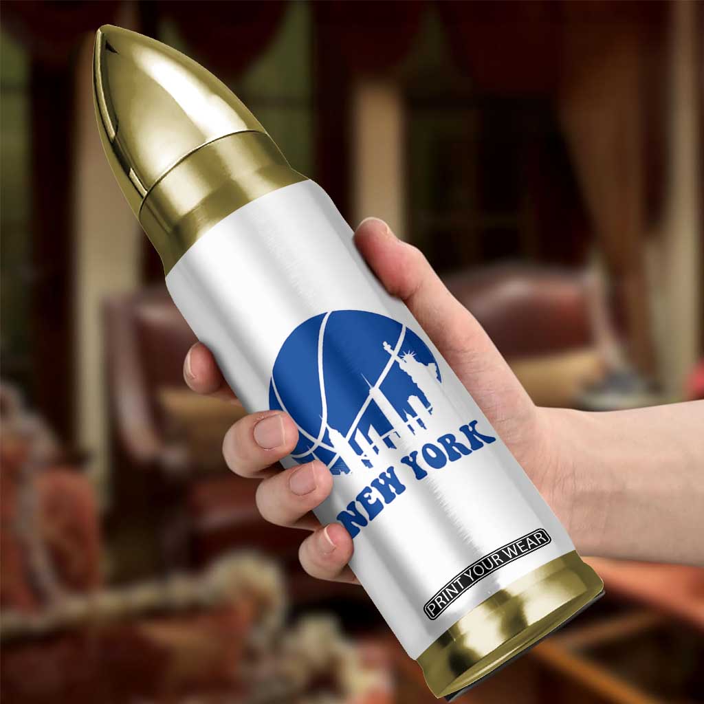 New York Skyline Bullet Tumbler Proud Game Day Sports Fan Gift