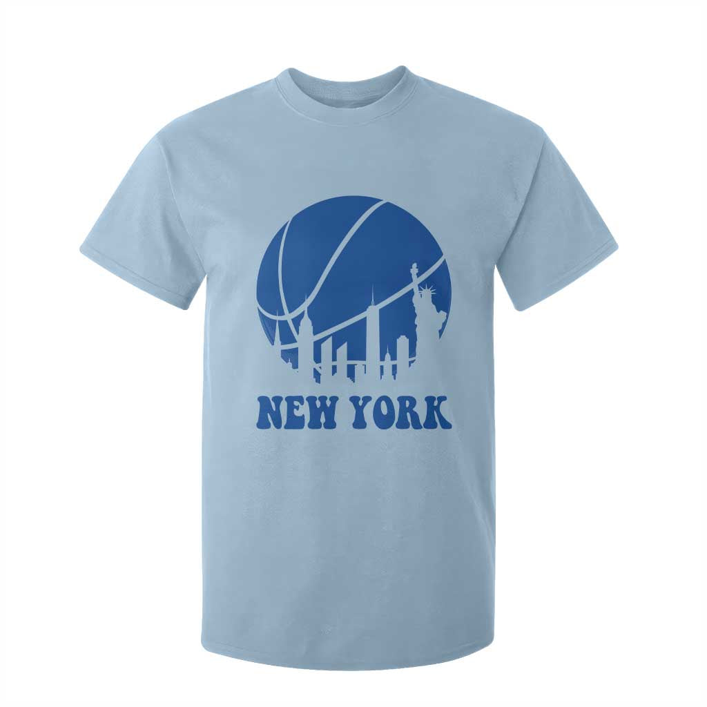 New York Skyline T Shirt For Kid Proud Game Day Sports Fan Gift