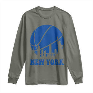 New York Skyline Long Sleeve Shirt Proud Game Day Sports Fan Gift