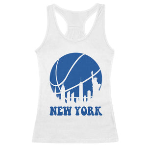 New York Skyline Racerback Tank Top Proud Game Day Sports Fan Gift