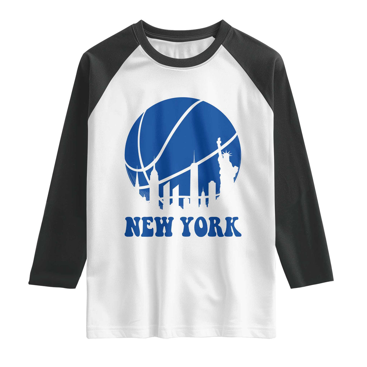 New York Skyline Raglan Shirt Proud Game Day Sports Fan Gift