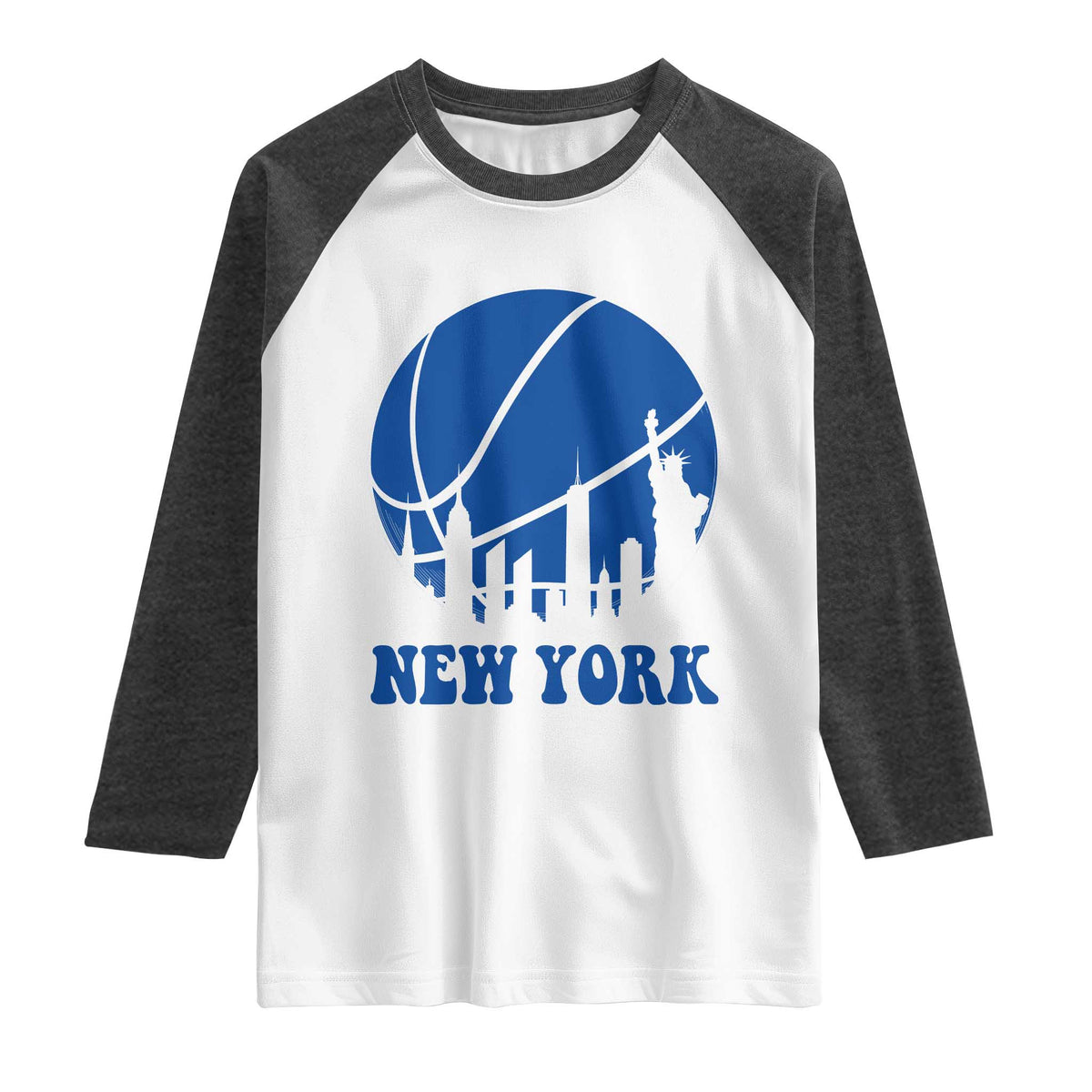 New York Skyline Raglan Shirt Proud Game Day Sports Fan Gift