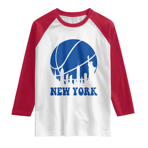 New York Skyline Raglan Shirt Proud Game Day Sports Fan Gift