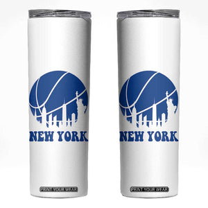 New York Skyline Skinny Tumbler Proud Game Day Sports Fan Gift