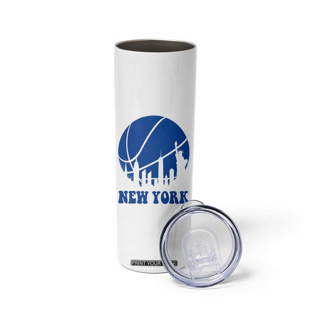 New York Skyline Skinny Tumbler Proud Game Day Sports Fan Gift