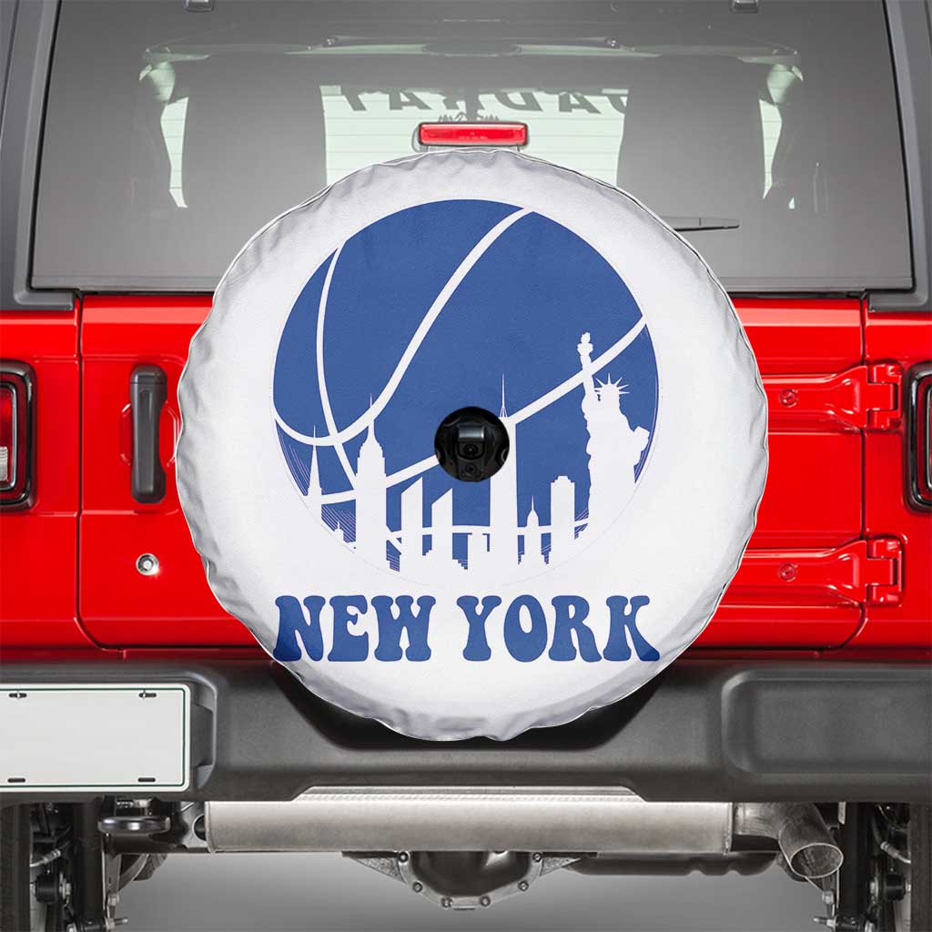 New York Skyline Spare Tire Cover Proud Game Day Sports Fan Gift