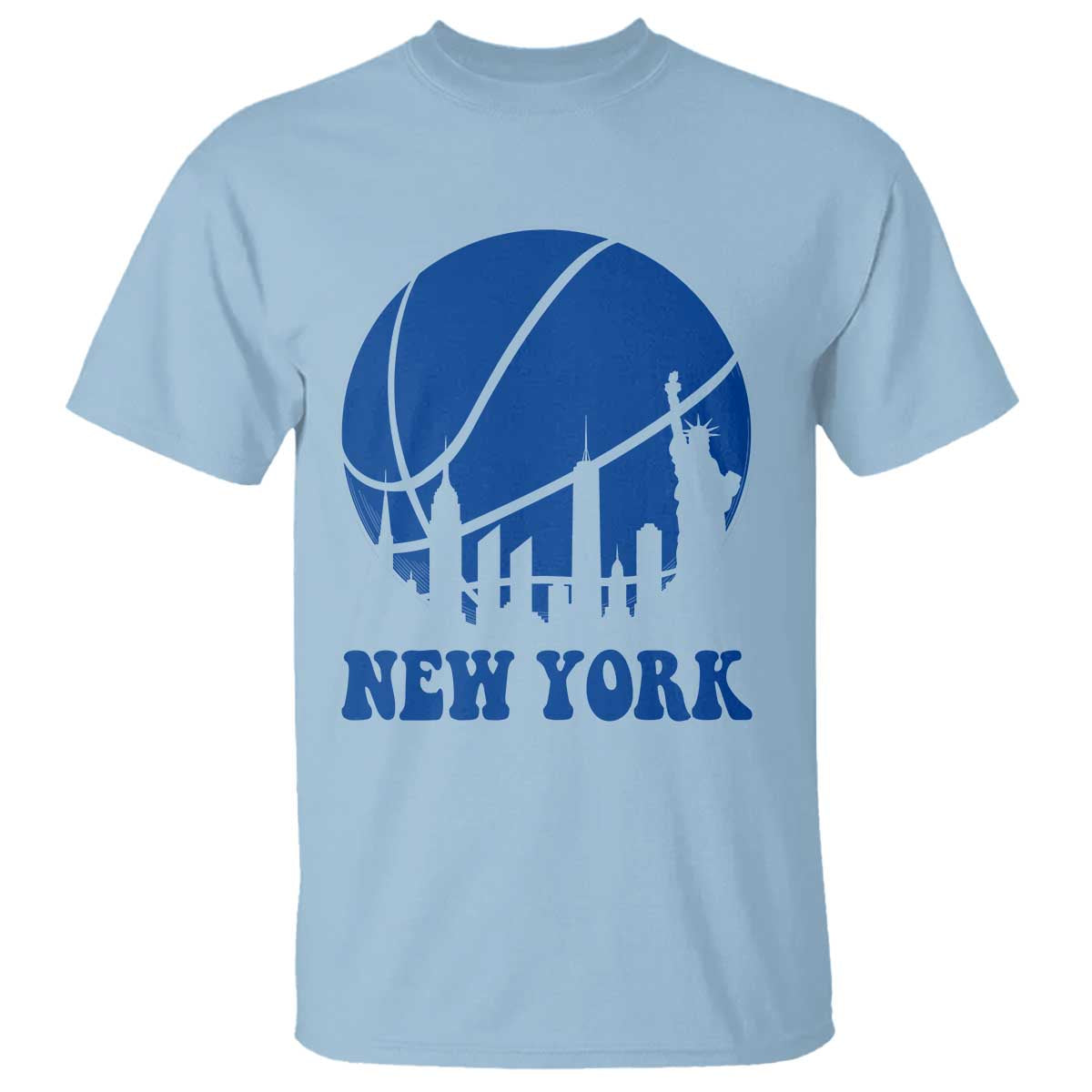 New York Skyline T Shirt Proud Game Day Sports Fan Gift