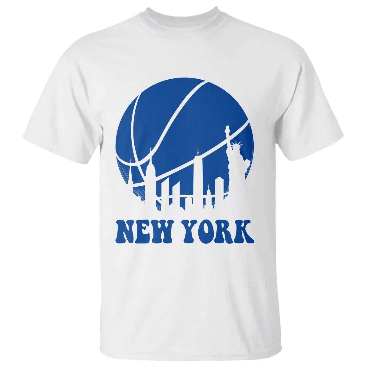 New York Skyline T Shirt Proud Game Day Sports Fan Gift