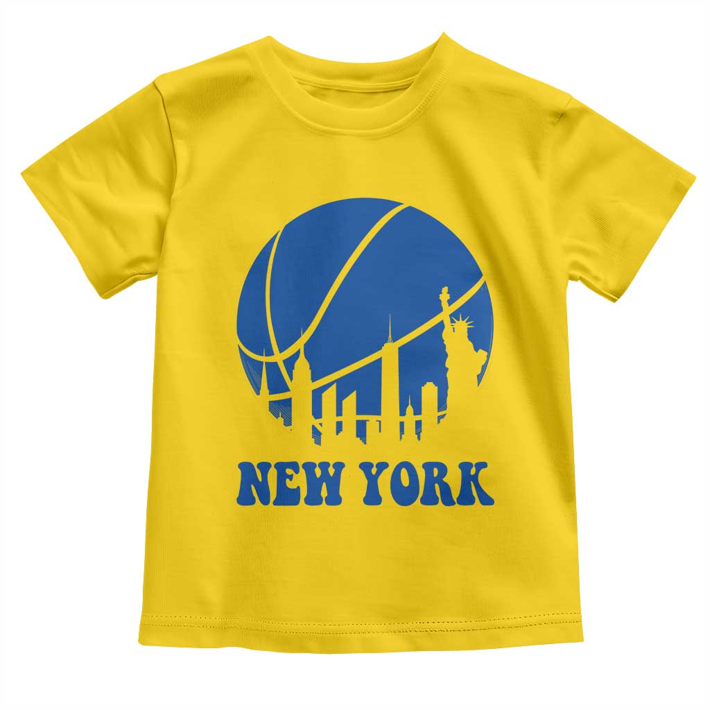 New York Skyline Toddler T Shirt Proud Game Day Sports Fan Gift