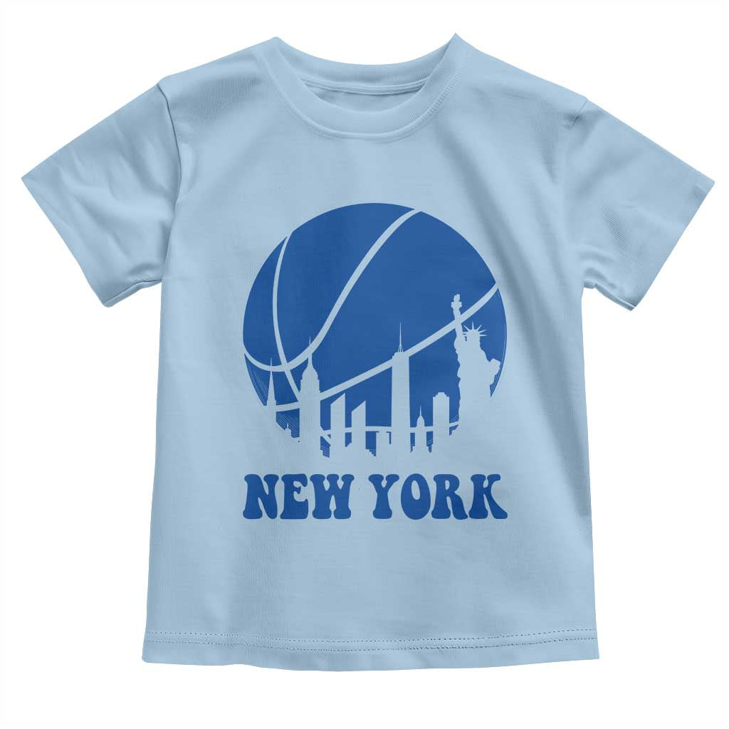 New York Skyline Toddler T Shirt Proud Game Day Sports Fan Gift