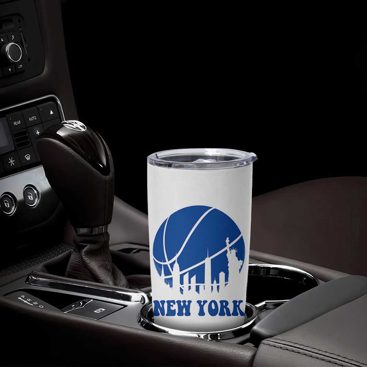 New York Skyline Tumbler Cup Proud Game Day Sports Fan Gift