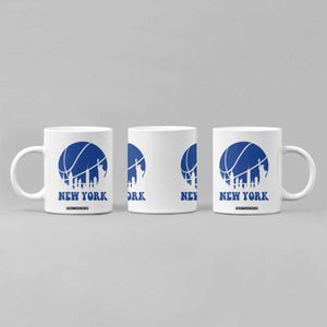 New York Skyline Coffee Mug Proud Game Day Sports Fan Gift